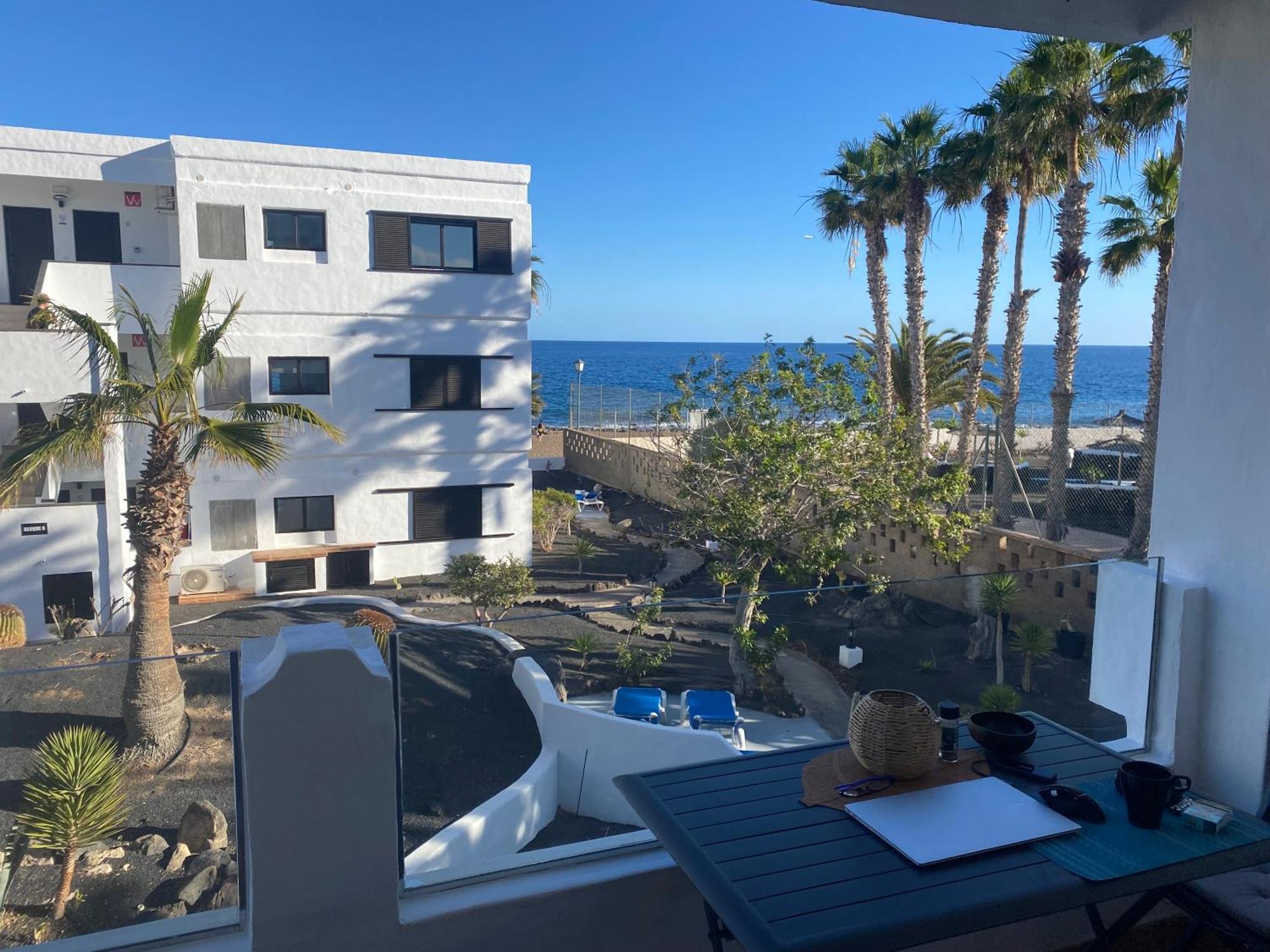 Strandapartment Costa Luz-Ozean View Tías Extérieur photo